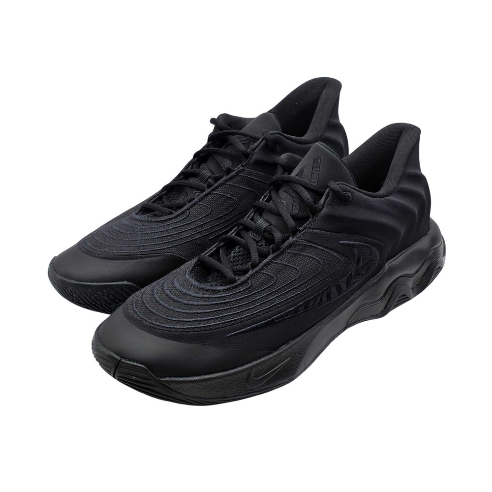 Nike Giannis Immortality 4 Basketball Sneakers Triple Black Mens 12 FQ3680-003
